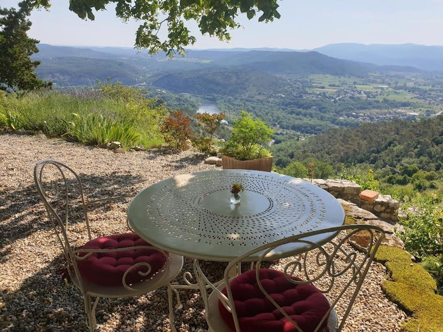 le rocher de Sampzon Exterior foto